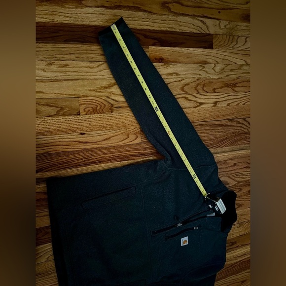 Carhartt Fleece Gray and Black.  1/4 zip. Small - Picture 10 of 11